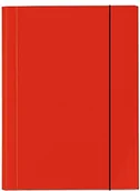 Teczki i skoroszyty - VELOFLEX Veloflex 4442321 - teczka na dokumenty Velocolor, DIN A4, teczka z napinaczami narożnymi, teczka, teczka, jasnoczerwony, 1 sztuka 4442321 - miniaturka - grafika 1