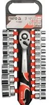 Yato zestaw kluczy 1/2 19 elem. 38681 (YT-38681) - Zestawy narzędziowe - miniaturka - grafika 3