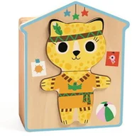 Układanki dla dzieci - Djeco puzzle - układanka Ubieranka - miniaturka - grafika 1