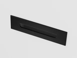 Corsan Wanna wolnostojąca Estella 160 cm z wykończeniem czarnym S-302LBL - Wanny - miniaturka - grafika 7