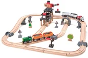 Pociągi dla dzieci - Hape Kolejka kopalnia zestaw - miniaturka - grafika 1