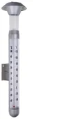 Lampy ogrodowe - ProGarden Lampa solarna TERMOMETR ogrodowy LED ekologiczna 871308 - miniaturka - grafika 1