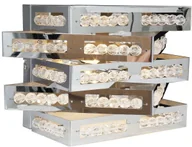 Lampy ścienne - Kinkiet Marcella 2 x 33 W G9 chrom 226902-06 - miniaturka - grafika 1