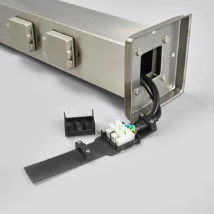 G & L HANDELS GMBH Słupek ogrodowy LED 400166 dwa gniazda, czujnik - Lampy ogrodowe - miniaturka - grafika 4