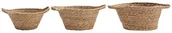 Pudła i pojemniki do przechowywania - House Doctor House Doctor - Zestaw trzech koszy Jat House Doctor - Zestaw trzech koszy Jat - miniaturka - grafika 1