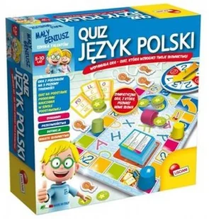 Lisciani Giochi Mały Geniusz Quiz Język polski - Gry planszowe - miniaturka - grafika 4