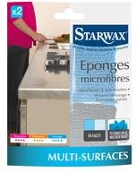 Starwax Gąbki z mikrofibry STARWAX, 2 szt. - Ściereczki, gąbki, czyściki - miniaturka - grafika 2