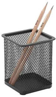 Q-CONNECT POJEMNIK NA DŁUGOPISY OFFICE SET METALOWY KWADRAT CZARNY zakupy dla domu i biura KF15106 - Pudła i kartony archiwizacyjne - miniaturka - grafika 3