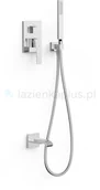 Zestawy prysznicowe - Tres Slim Exclusive zestaw prysznicowy chrom 20228007 - miniaturka - grafika 1