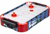 Piłkarzyki - Relaxdays Airhockey gra stołowa, profesjonalny hokej powietrzny z oświetleniem LED, z dmuchawą, łącznie z akcesoriami, hokej stołowy, kolorowy - miniaturka - grafika 1
