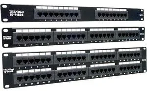 TRENDnet Trendnet TC-P08 °C5E ungesc, ekranowane złącza połączenie tablica TC-P16C6 - Pozostałe akcesoria sieciowe - miniaturka - grafika 2
