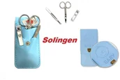Zestawy do manicure i pedicure - Solingen Kellerman Zestaw Do Manicure Przybornik 56775 PN P-Quality 56775 PN BLUE - miniaturka - grafika 1