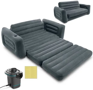 Intex Sofa dmuchana fotel rozkładany 2w1 66552 66552 - Meble turystyczne - miniaturka - grafika 2