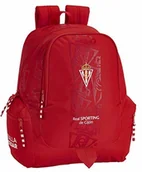 Plecaki - safta Oficjalny plecak młodzieżowy Real Sporting firmy Gijon, 320 x 170 x 430 mm. 611972662 - miniaturka - grafika 1