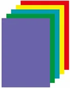 Papier do drukarek - Apli 015286 500 papierowych farb, 210 x 297 mm, różne kolory 015286 - miniaturka - grafika 1