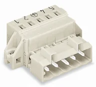 Podzespoły elektroniczne - WAGO Listwa złączy męskich standardowa) WAGO 721-604/019-000 Ilośc pinów 4 Raster 5 mm 50 szt - miniaturka - grafika 1