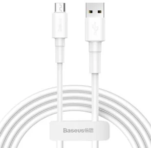 BASEUS MINI WHITE MICRO-USB CABLE 100CM WHITE - Kable USB - miniaturka - grafika 3