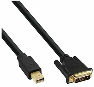 InLine 17224 kabel, wtyczka mini DisplayPort na DVI-D (24 i 1) wtyczka, 1,5 m czarna 17224 - Adaptery i przejściówki InLine 17224 kabel, wtyczka mini DisplayPort na DVI-D (24 i 1) wtyczka, 1,5 m czarna 17224 - Adaptery i przejściówki - miniaturka - grafika 1