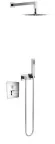 Zestawy prysznicowe - Actima AREX.4403CR Frost Quatro Termo Zest.Podtynkowy Chrom - miniaturka - grafika 1