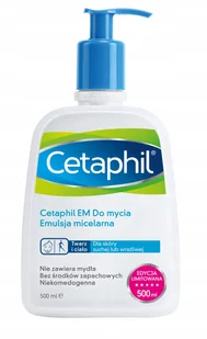 Cetaphil GALDERMA SP Z O.O Polska EM Emulsja micelarna do mycia 500 ml 7072497 - Kosmetyki do kąpieli - miniaturka - grafika 8
