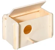 Kuwety dla kotów - Karlie Flamingo 88510 budka dla ptaków 21 x 12 x 13 cm wykonana z naturalnego drewna 88510 - miniaturka - grafika 1