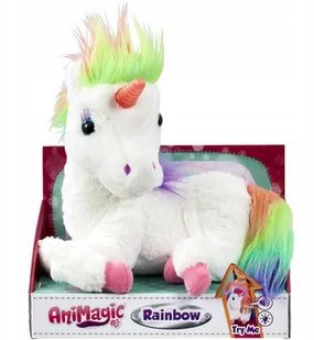 Goliath Maskotka Animagic Rainbow My Glowing Unicorn Jednorożec GXP-734883 - Maskotki i pluszaki - miniaturka - grafika 2