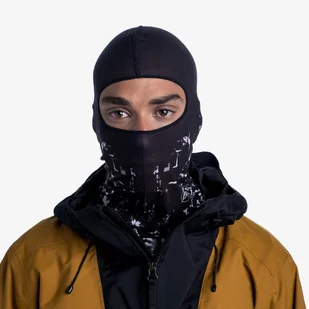 Buff Kominiarka EcoStretch Balaclava PHYS BLACK 126748.999.10.00 - Czapki i chusty sportowe damskie - miniaturka - grafika 3
