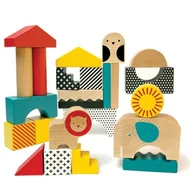 Klocki - Petit Collage, klocki drewniane Zwierzęta - miniaturka - grafika 1