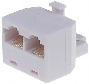 LechPol LechPol Rozgałęźnik RJ45 1/2 TEL0023-2 - Kable miedziane - miniaturka - grafika 2