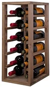 Pozostałe akcesoria barmańskie - Expovinalia expovinalia ex2010 regał na wino, sosna, na 12 butelek, dąb jasny EX2010 - miniaturka - grafika 1