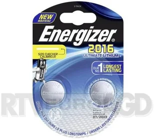 Energizer CR2016 2 szt E301319500 - Baterie i akcesoria - miniaturka - grafika 2