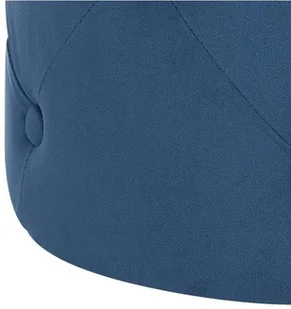 Beliani Puf welurowy  40 cm niebieski COROLLA - Pufy i podnóżki - miniaturka - grafika 3