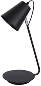Lampy stojące - Luminex Lampka biurkowa Table Lamps 8297 lampa stołowa 1x60W E27 czarna - miniaturka - grafika 1