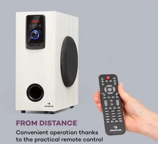 Auna Areal Elegance Jasne Drewno - Głośniki i kolumny - miniaturka - grafika 5