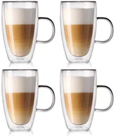 Szklanki - Orion 4x Szklanka termiczna z podwójną ścianką do KAWY 0,43 127204-SET - miniaturka - grafika 1