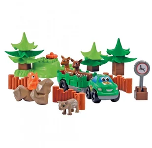 Ecoiffier Domek Chatka Leśnika - Klocki - miniaturka - grafika 3