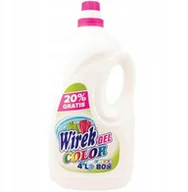 Środki do prania - Wirek Żel Gel Do Prania Color 4l do kolorowych - miniaturka - grafika 1