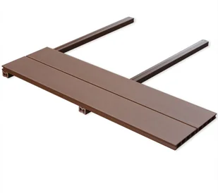 vidaXL Deski tarasowe WPC z akcesoriami 30 m brązowe - Podesty i deski tarasowe - miniaturka - grafika 3