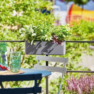 Lechuza Doniczka BALCONISSIMA Color 40 piaskowy brąz BALCONISSIMA C.40 PI - Donice - miniaturka - grafika 8