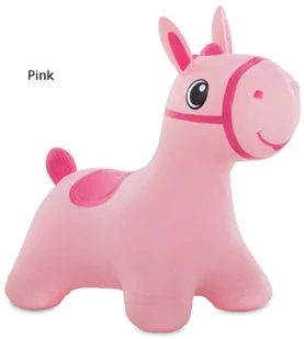 Tootiny Skoczek Konik różowy STT-151 - Skoczki dla dzieci - miniaturka - grafika 2
