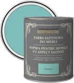 Farby do metalu - Rust-Oleum Farba do mebli Rust-Oleum turkusowy satyna 0 125 l R0070103X5 - miniaturka - grafika 1