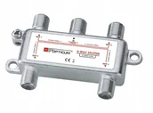 Rozgałęźniki i multiswitche do TV-SAT - Rozdzielacz Antenowy Rozgałęźnik Splitter Na 4 Tv - miniaturka - grafika 1