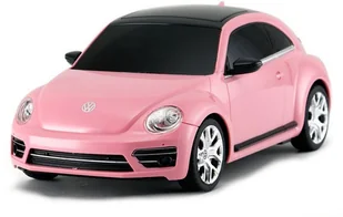 Rastar Volkswagen Beetle 1:24 RTR (zasilanie na baterie AA) - różowy RAS/76200-PNK - Zabawki zdalnie sterowane - miniaturka - grafika 2