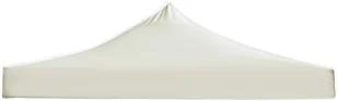 vidaXL Dach namiotu imprezowego, 3 x 6 m, kremowy - Pawilony ogrodowe - miniaturka - grafika 2