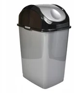 Kosze na śmieci - FENIKS Biurowy 35L Uchylny Slim - miniaturka - grafika 1