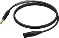 Kable - Procab Kabel PRA724/1.5 XLR male Jack male stereo UltraFlex 1.5 meter PRA724/1.5 - miniaturka - grafika 1