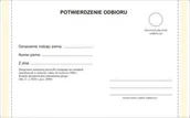 Druki akcydensowe - Firma krajewski Zwrotne potwierdzenie odbioru / KPA - postępowanie (wzór 2020) 47466_0 - miniaturka - grafika 1
