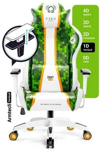 Diablo Chairs X-One 2.0 Craft Kids Size - Fotele gamingowe - miniaturka - grafika 13