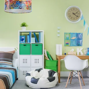 EULUNA Lampa wisząca Graffiti z kolorowym nadrukiem foto - Lampy sufitowe - miniaturka - grafika 5