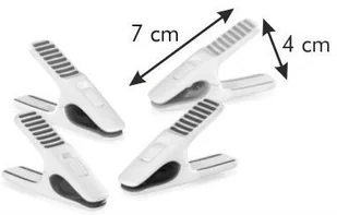 Tescoma Tescoma Clean Kit 900720 klamerki 20 szt. - Inne artykuły do sprzątania - miniaturka - grafika 3